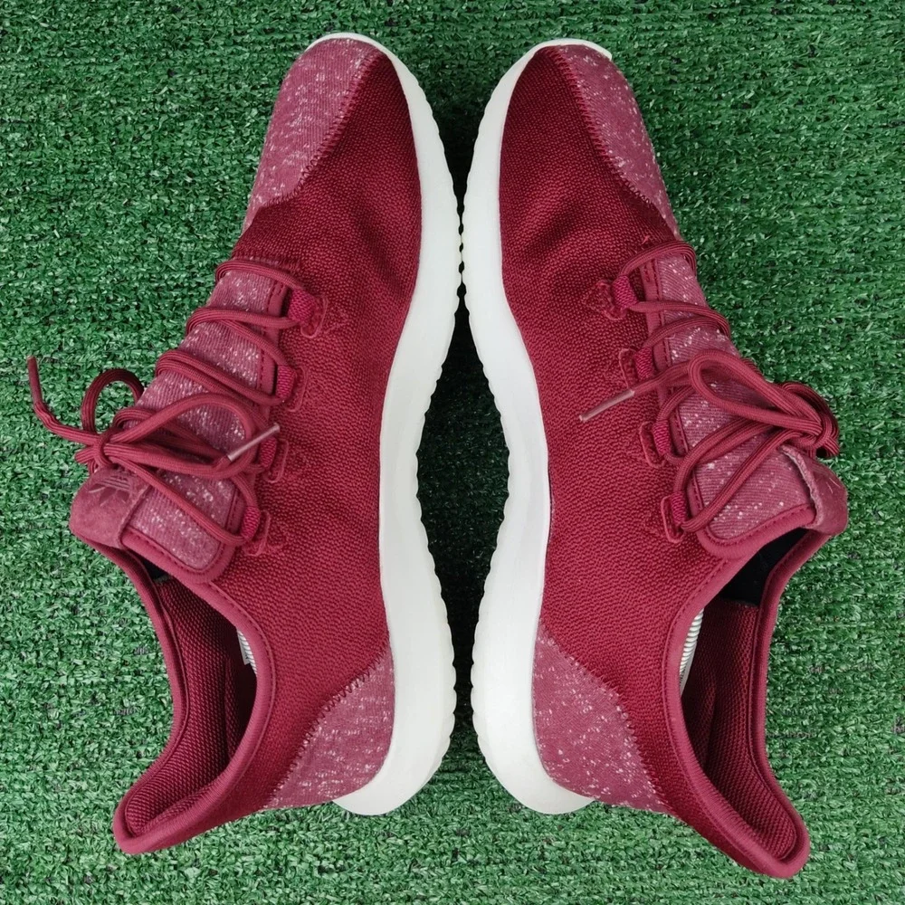Adidas Sneakers Mens‎ 13 Burgundy Tubular Shadow BY3571 Melange Knit Low Top
